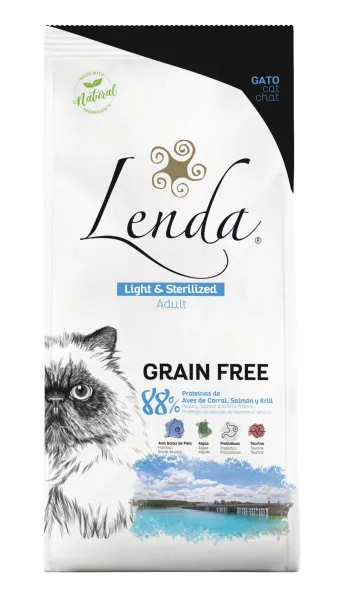 Lenda Gato Light & Sterilized 2Kg 